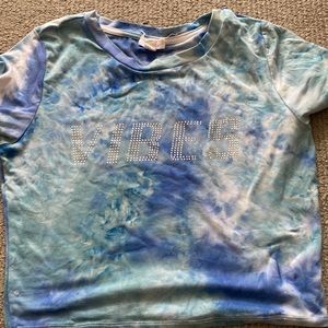Blue Tie Dye Shirt